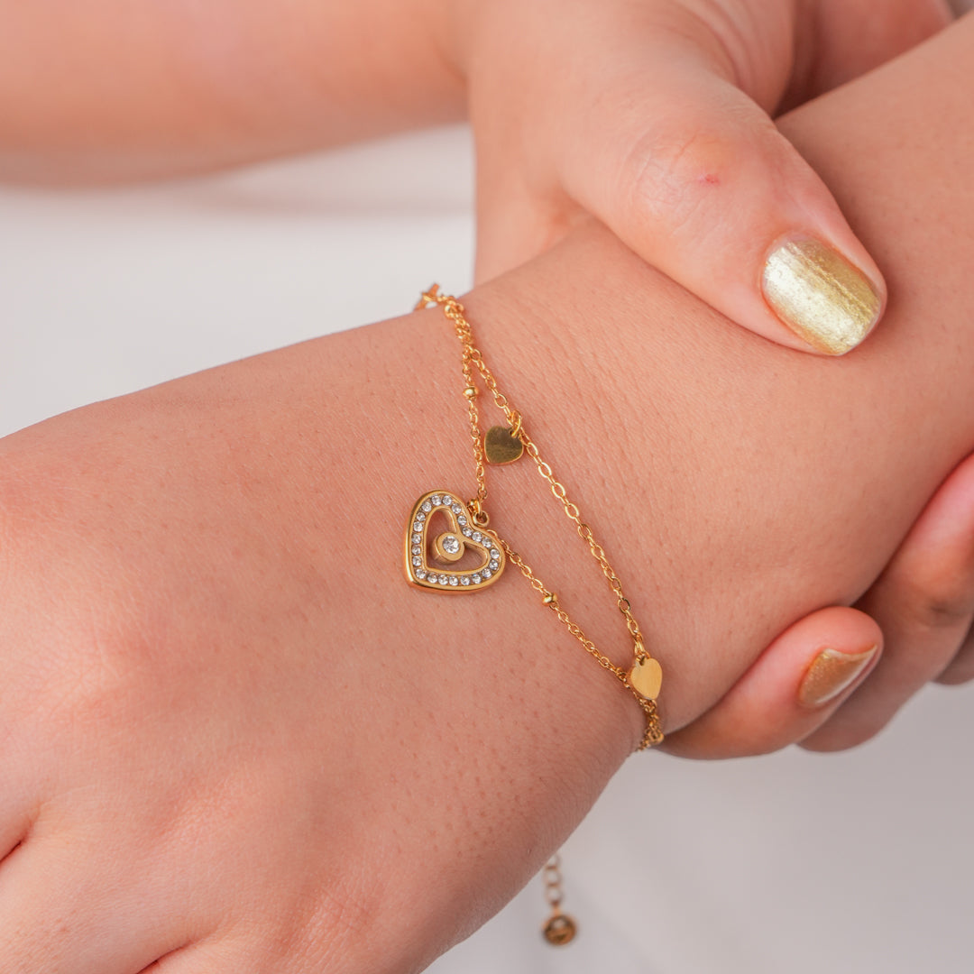 Heart Multilayer Bracelet