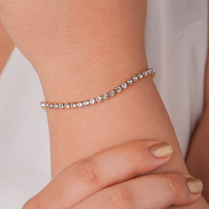 Tennis Bracelet (Square)