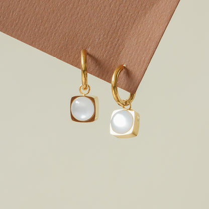 Luna Cushion Earrings