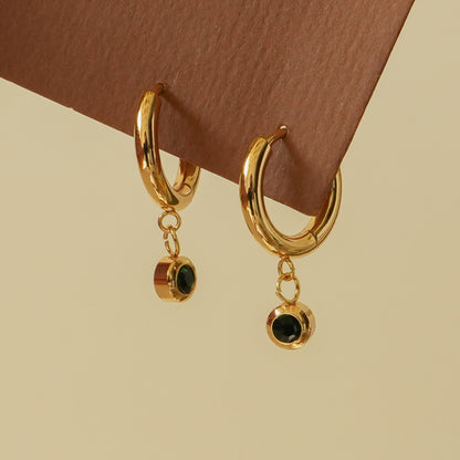 Emerald Glint Earrings
