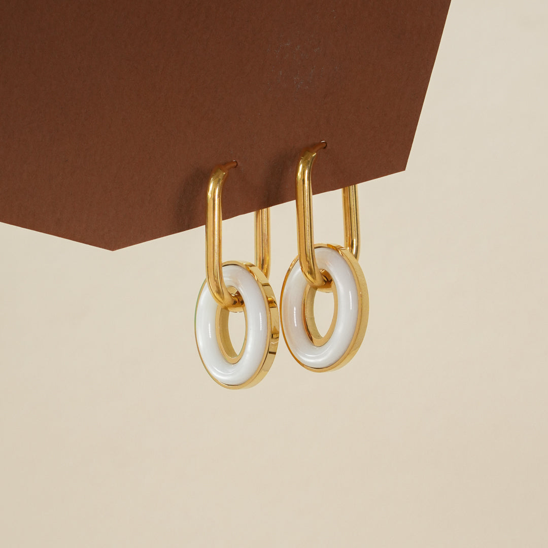 Halo Drop Hoops
