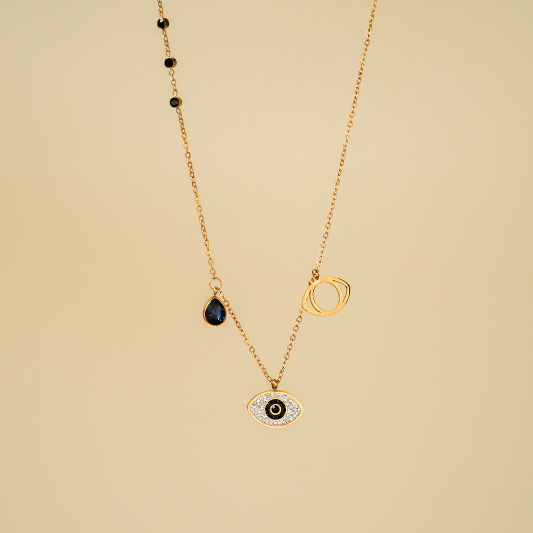 Mystic Gaze Charm Necklace