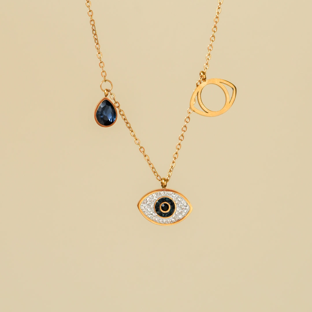 Mystic Gaze Charm Necklace