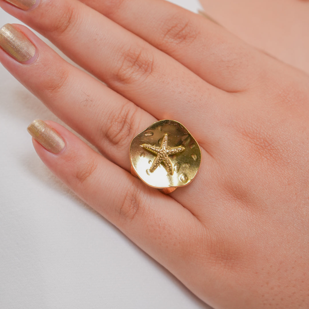 Sea Star Gold Ring