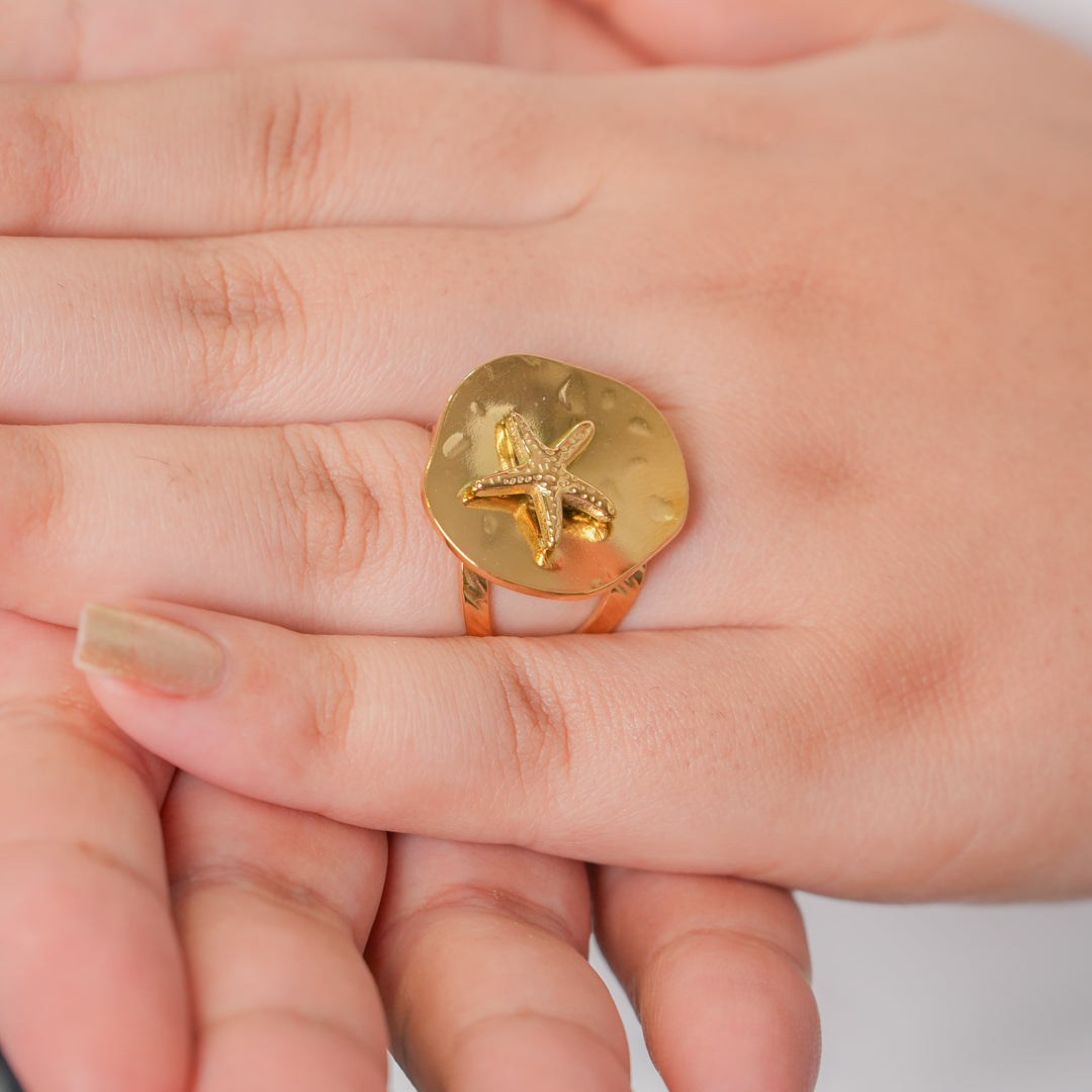 Sea Star Gold Ring