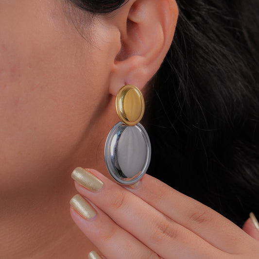 Zahara Dualtone Earrings