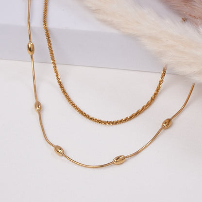 MultiCharm Pearl Necklace