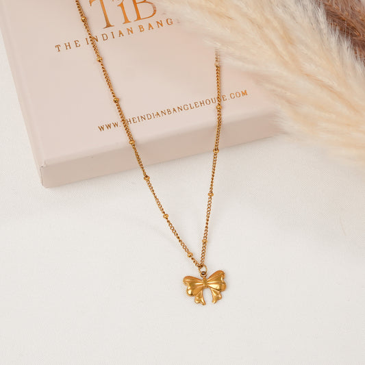 Harper Bow Necklace