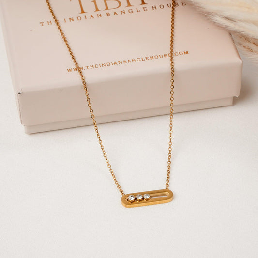 Bar Pendant Necklace