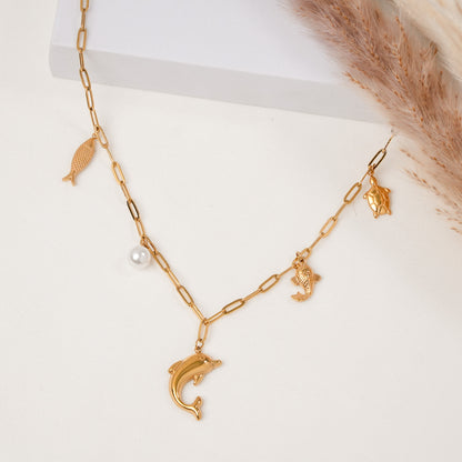 Dolphin necklace