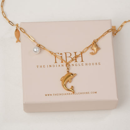 Dolphin necklace