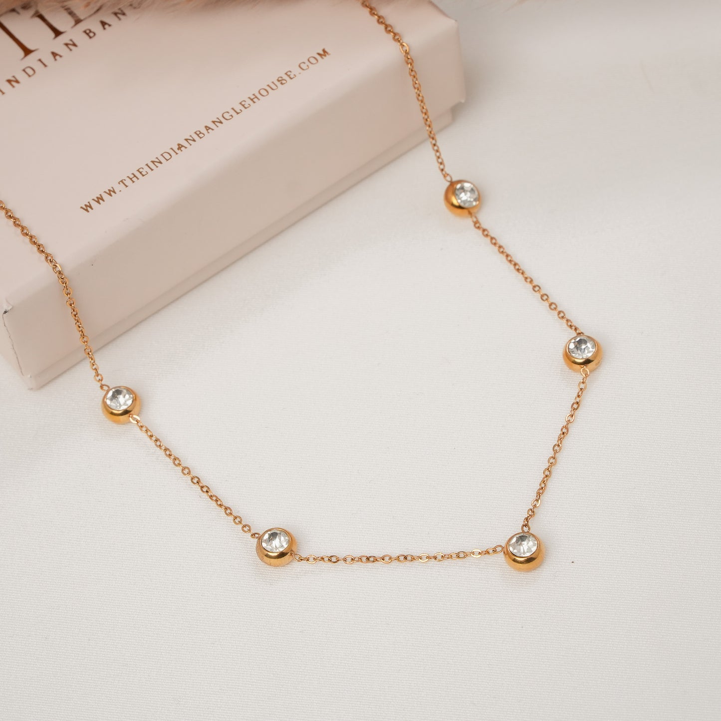 5 Stone Necklace