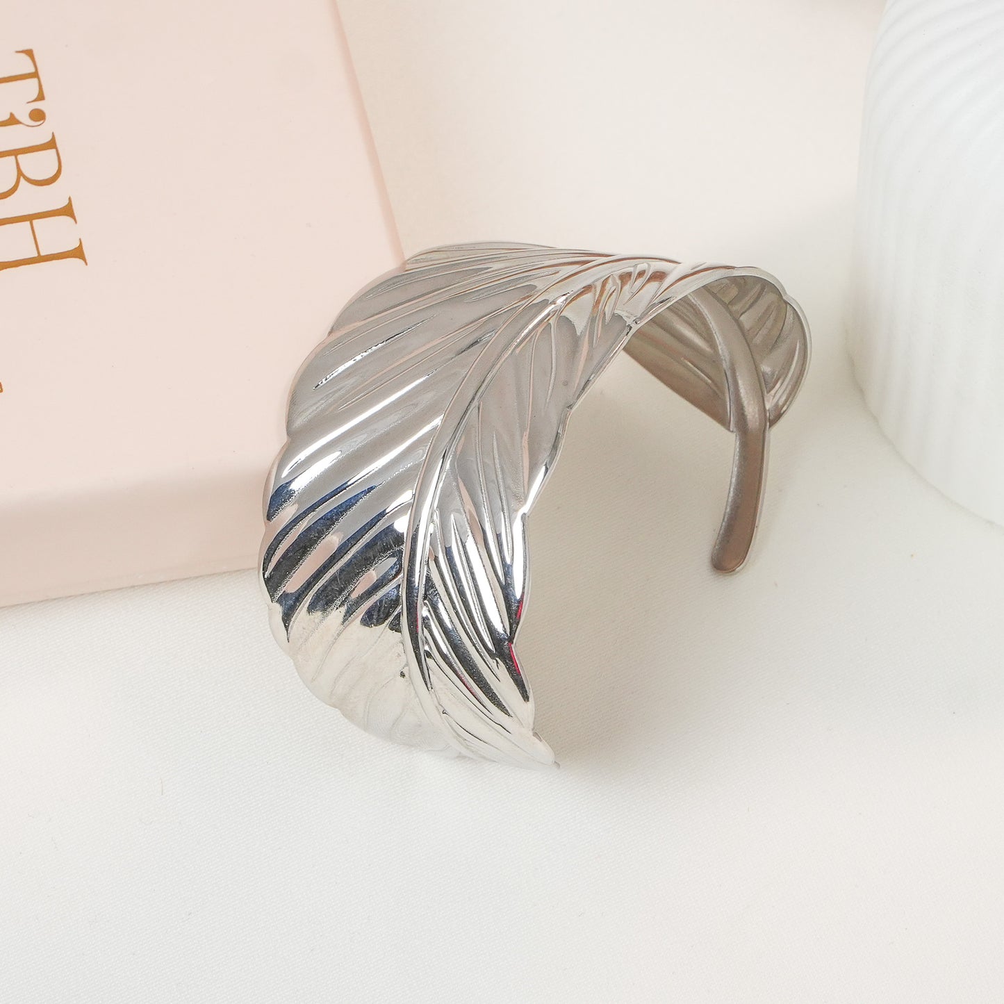 Silver Leaf Bracelet