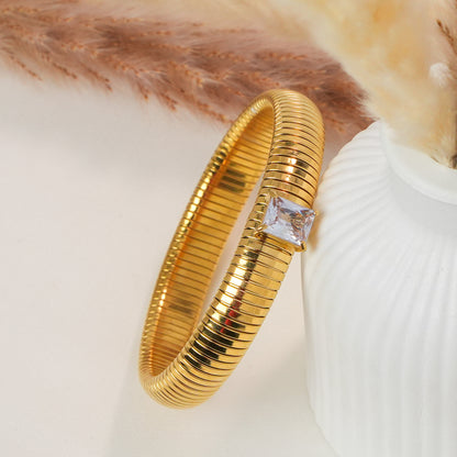 Zyra Flexible Diamond Bracelet