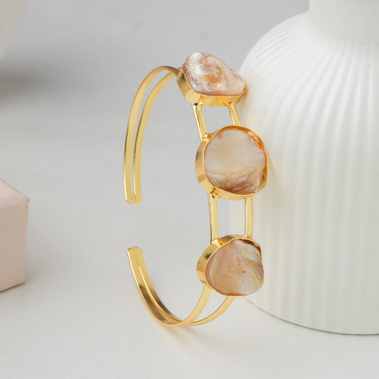 Arunya MOP Brass Bracelet