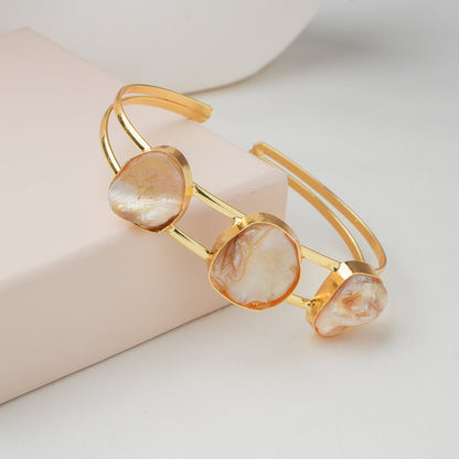 Arunya MOP Brass Bracelet