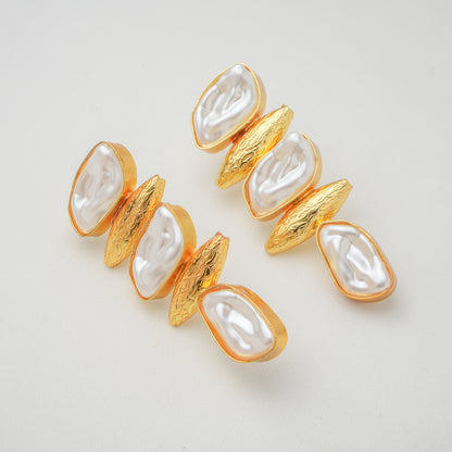 Lehar Brass Earrings