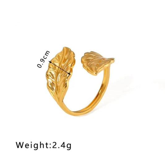 Nuvena Leaf Earring