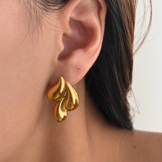 3 Droplet Earrings
