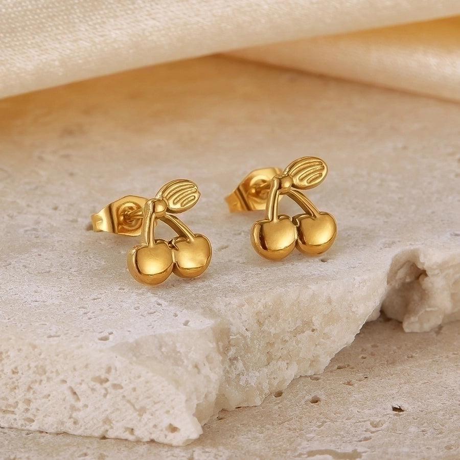Amara Cherry Ear Studs