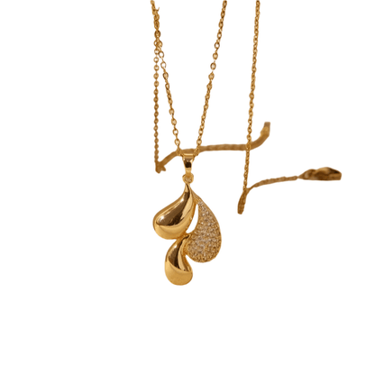 3 Droplets Pendant Necklace