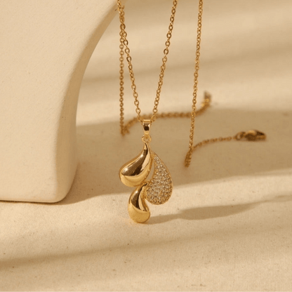 3 Droplets Pendant Necklace