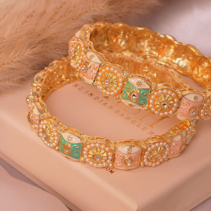 Prisha Meenakari Bangle Pair
