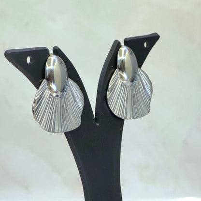 Lush Silver Earrings