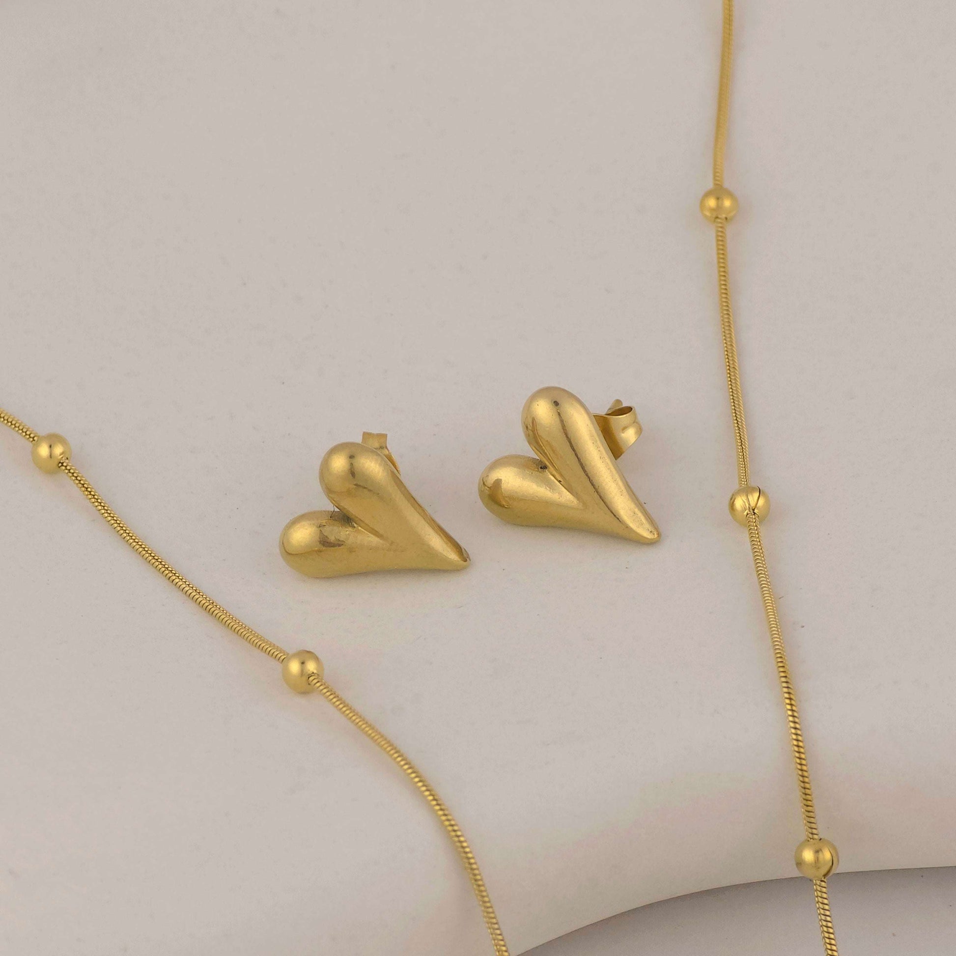 Heart Ballchain Set