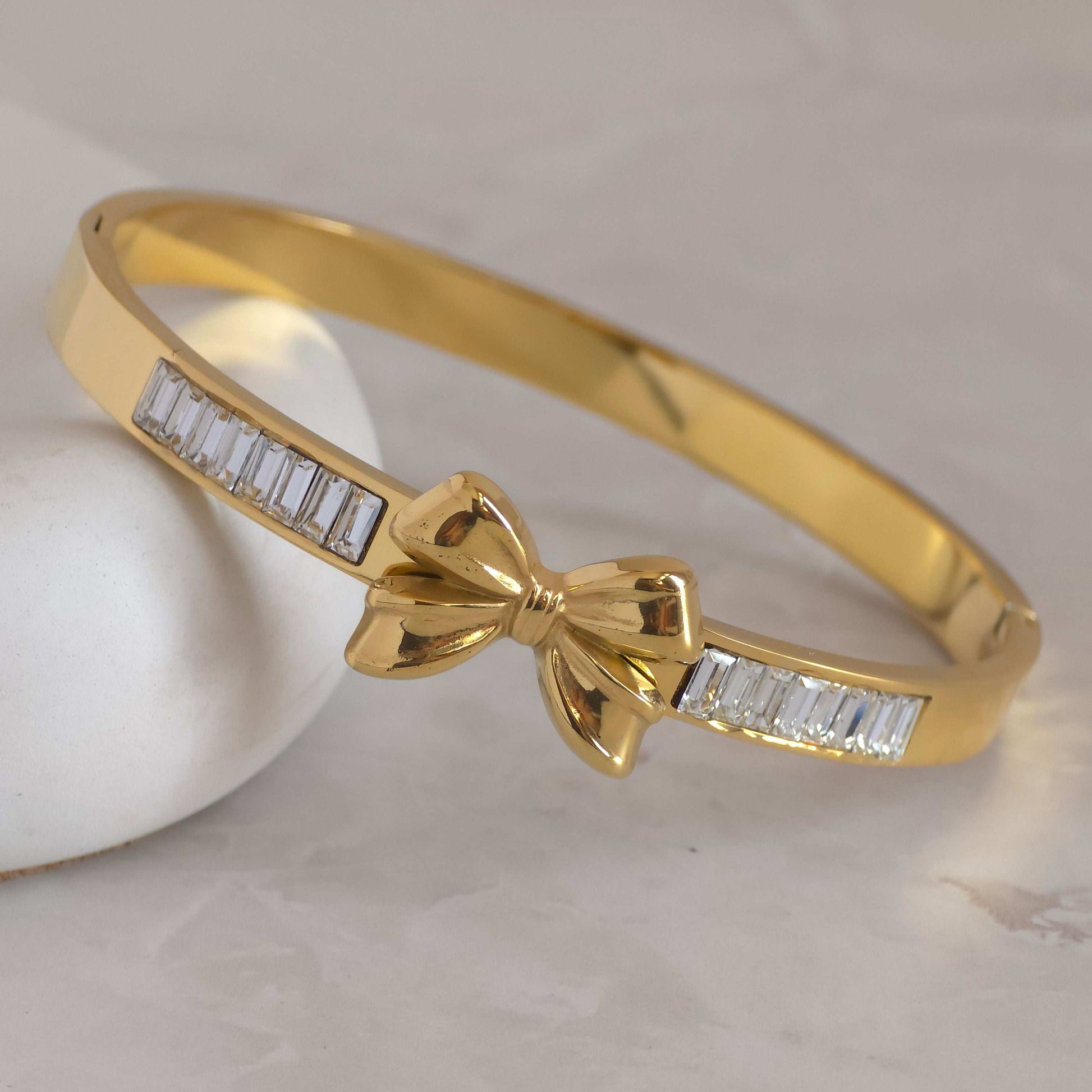 Bow Diamond Bracelet