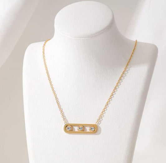 Bar Pendant Necklace
